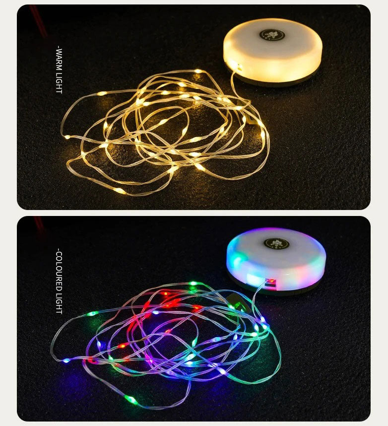 Guirlande Lumineuse Multifonction (10 m). Étanche, Portable, Facile À Ranger