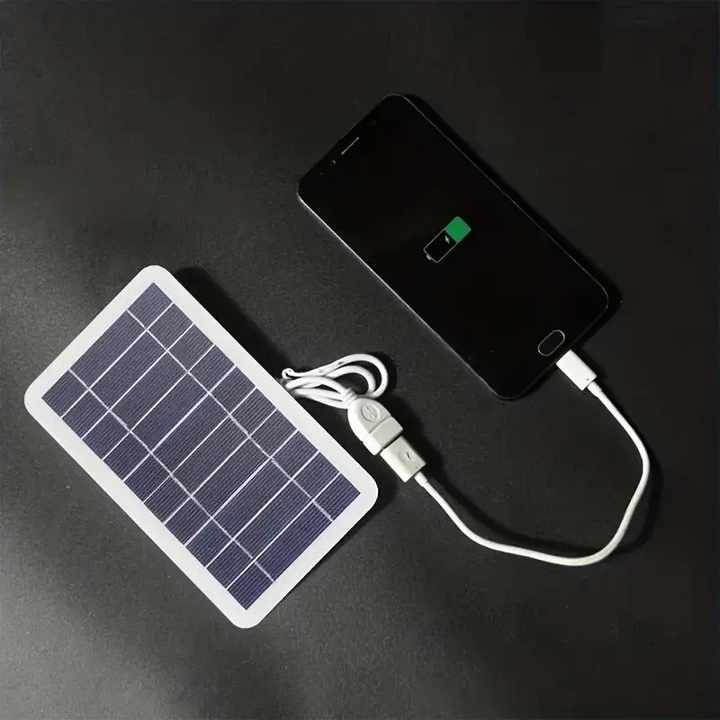 Chargeur Solaire Portable Éttanche Pour l'Extérieur