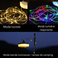 Guirlande Lumineuse Multifonction (10 m). Étanche, Portable, Facile À Ranger