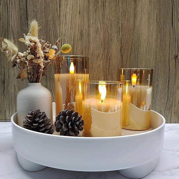 Bougies LED Sans Flamme (3 bougies)