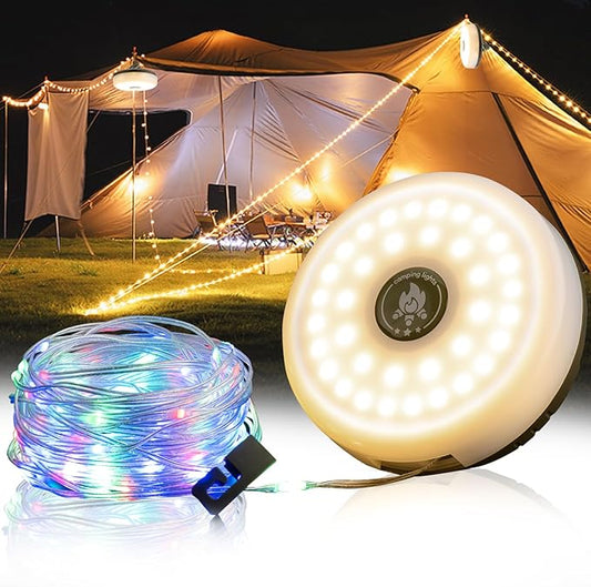 Guirlande Lumineuse Multifonction (10 m). Étanche, Portable, Facile À Ranger