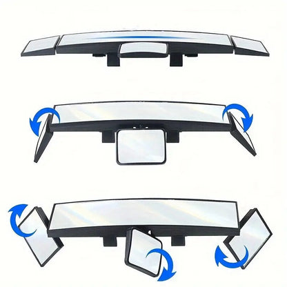 Rétroviseur Multifonctionnel, Réglable Et Pliable