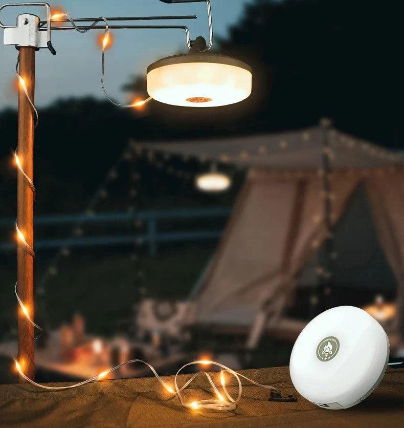 Guirlande Lumineuse Multifonction (10 m). Étanche, Portable, Facile À Ranger