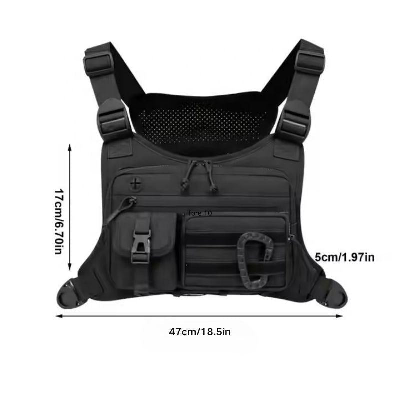 Sac de poitrine réglable pour l’extérieur